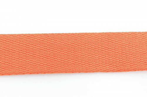 Gurtband Baumwolle 30mm lachs (1 m)